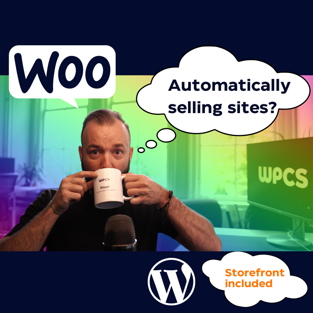 Automate the sale of your sites using WooCommerce and the WPCS API. WPCS now also includes a Base Snapshot called "Storefront" that's preloaded for this use