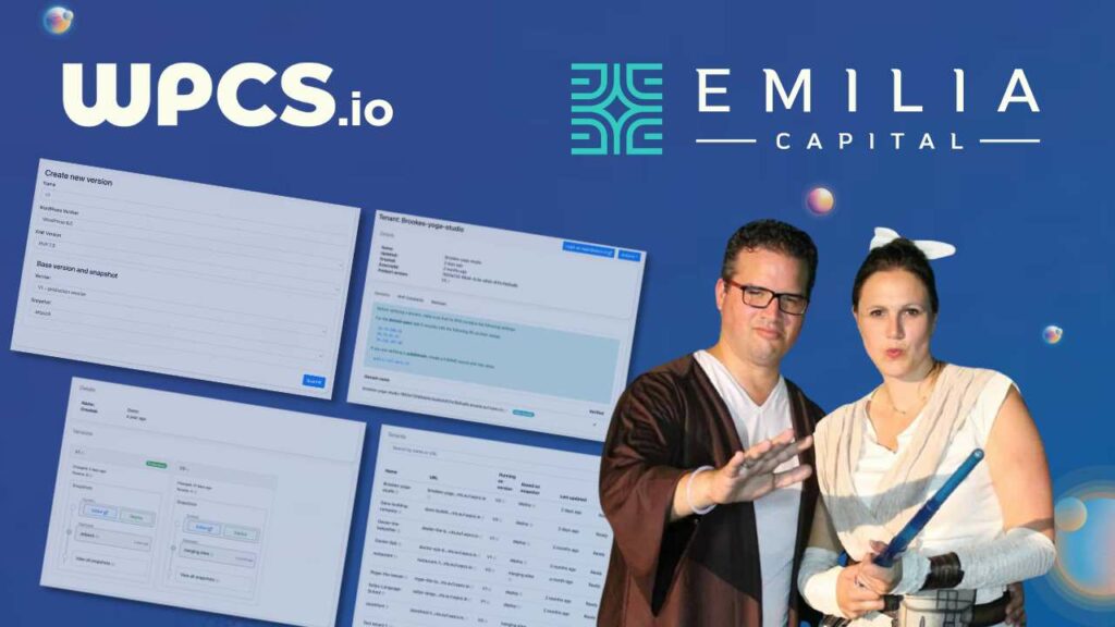 WPCS.io secures investment from Emilia Capital